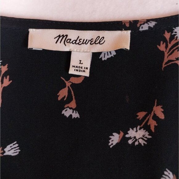 Madewell Challis Sophia Mini Dress in Woodland Floral Sz L - Picture 10 of 15